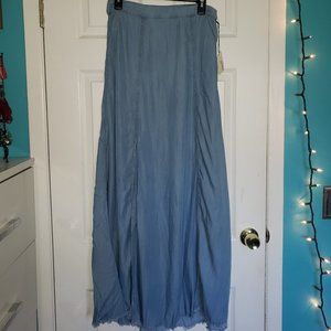 2/$40 NWT VICI Denim Maxi Skirt